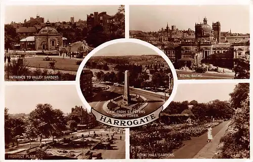 England: Harrogate - 5 Views gl1957 146.708