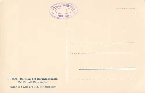 Ramsau bei Berchtesgaden Partie mit Reiteralpe ngl 153.575