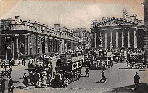 England: London Bank of England and Royal Exchange ngl 147.322