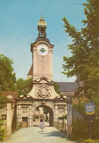 Ingolstadt Tor des Neuen Schlosses gl1964 D4754