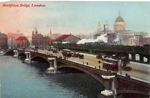 England: London Blackfriars Bridge gl1932 147.361