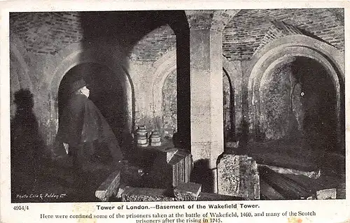 England: London Tower Basement of the Wakefield Tower ngl 147.373