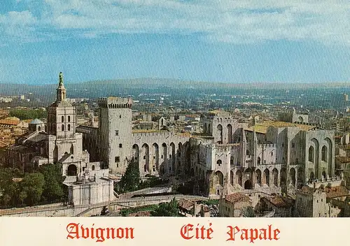 Avignon (Vaucluse) Le Palais des Papes ngl D1980