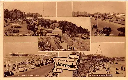 England: Morecambe - 5 Views gl1955 146.762