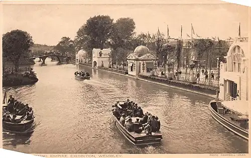 England: London The Lake British Empire Exhibition ngl 147.476
