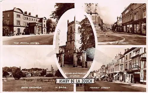 England: Ashby-de-la-Zouch - 5 Views gl1952 146.766