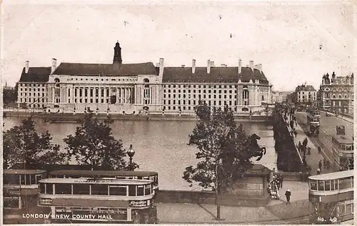 England: London New County Hall ngl 147.398