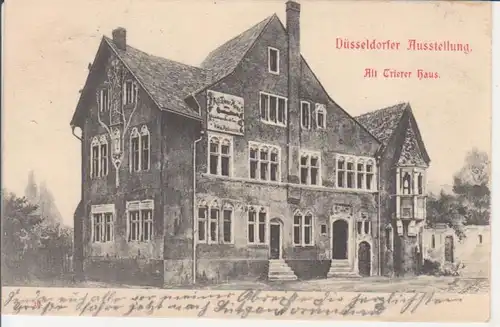 Düsseldorf Ausstellung 1902 Alt Trierer Haus bahnpgl1902 219.850