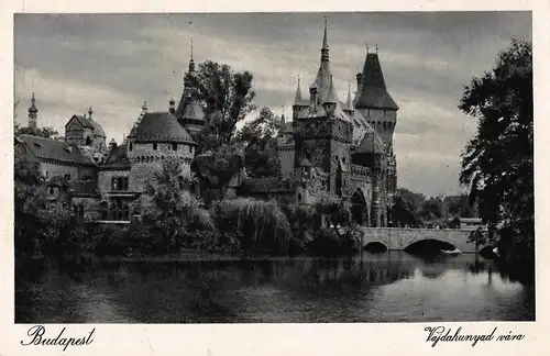 Budapest Das Schloss Vajdahunyad / Vajdahunyad vára ngl 150.077