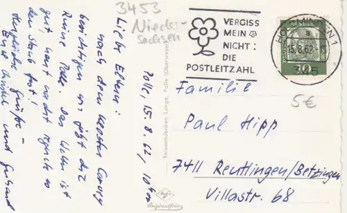 Polle Oberweser 5 Ansichten gl1962 222.531