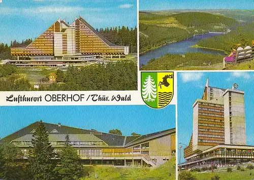 Oberhof/Thür.Wald Mehrbildkarte gl1976 D4835