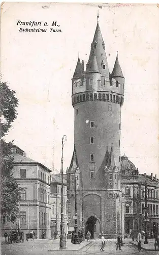Frankfurt a. M. Eschenheimer Turm gl1919 151.915