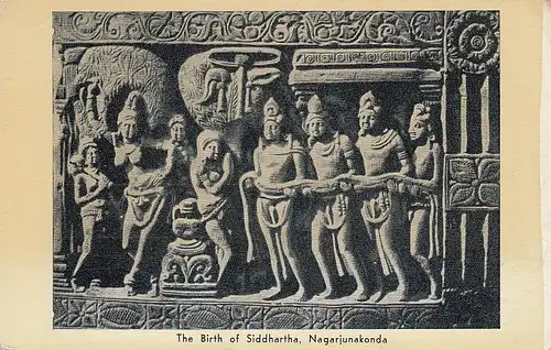 Indien Nagarjunakonda The Birth of Siddharta ngl D7709