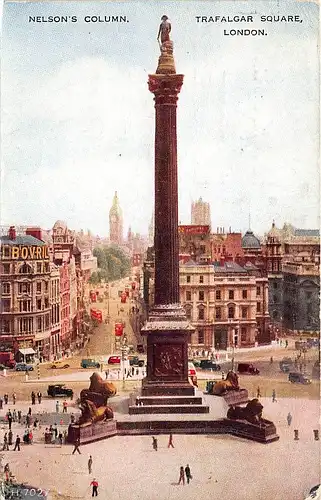 England: London Trafalgar Square Nelson's Column gl1952 147.515