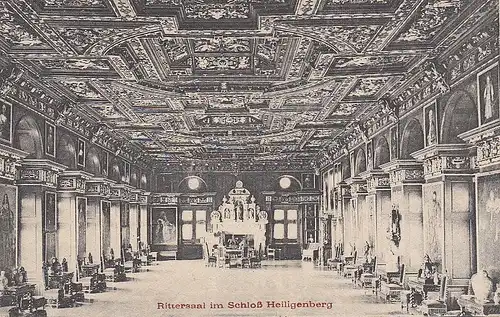 Rittersaal im Schloss Heiligenberg ngl D2104