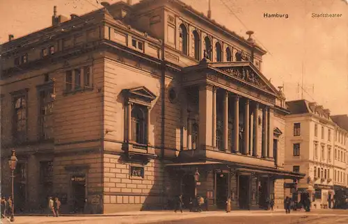 Hamburg Stadttheater feldpgl1912 149.295