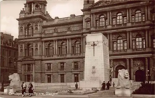 Schottland: Glasgow - George Square, Cenotaph ngl 146.918