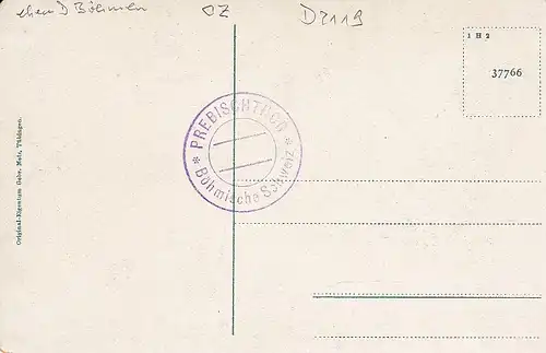 Böhm.Schweiz Prebischtor ngl D2119