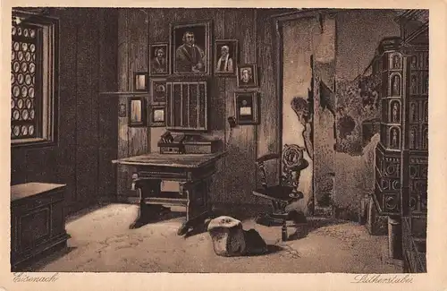 Wartburg - Stadt Eisenach Lutherstube ngl 153.713