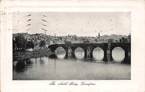 Schottland: Dumfries - The Auld Brig gl1927 146.876