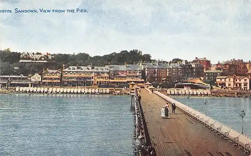 Isle of Wight - Sandown, View from the Pier ngl 147.012