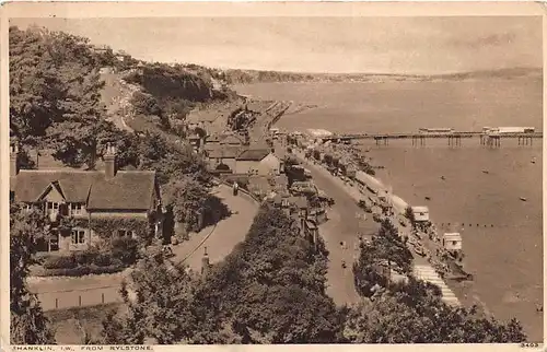 Isle of Wight - Shanklin from Rylstone gl1928 147.024