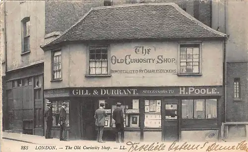 England: London The old Curiosity shop gl1913 147.519