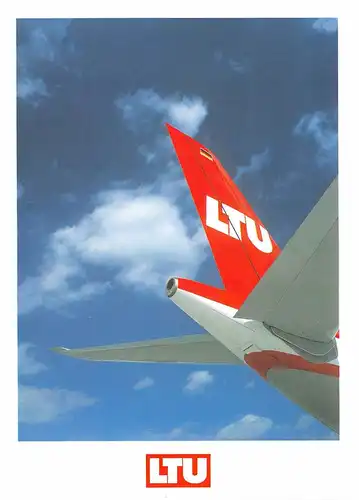 Airbus A 330 LTU Werbekarte gl2004 151.618