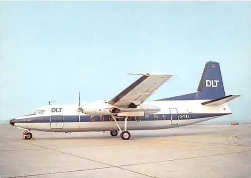 DLT Fokker F27 D-BAKI Propellermaschine ngl 151.626