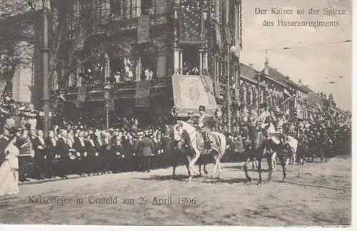 Kaiserfeier in Crefeld am 2.4.1906 gl1906 219.944