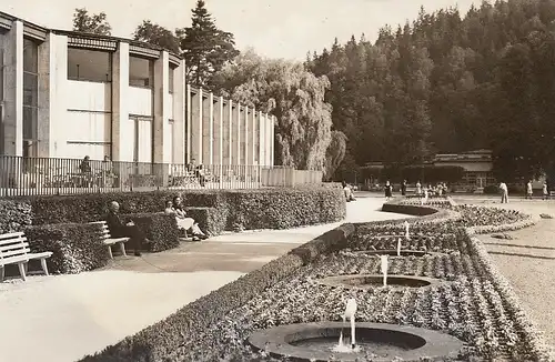 Staatsbad Bad Elster An der Wandelhalle glum 1960? D2989