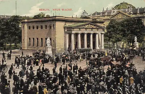 Berlin Neue Wache - Wach-Ablösung gl1907 D2343