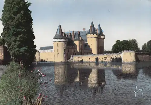 Sulle-sur-Loire (Loiret) Le Château et la Sange ngl D8069