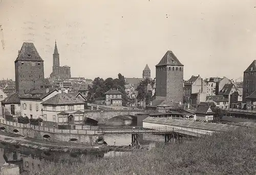 Strasbourg Les Ponts Couverts gl1953 D2227