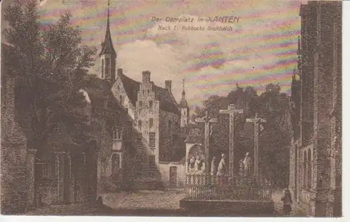 Xanten - Der Domplatz ngl 219.991