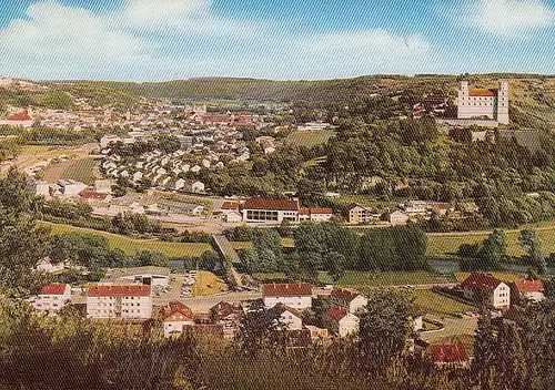 Eichstätt im bayer.Altmühltal mit Willibaldsburg gl1976 D5152