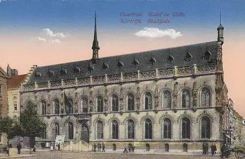 Courtrai Hôtel de Ville ngl D2576