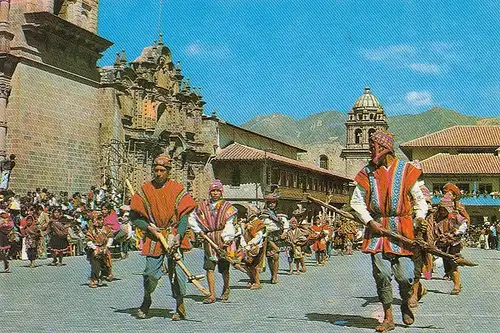 Perú Tarpuy dance student folkloric parade Inti Raymi ngl D6130