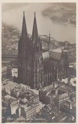 Köln - Dom aus der Vogelschau ngl 219.325