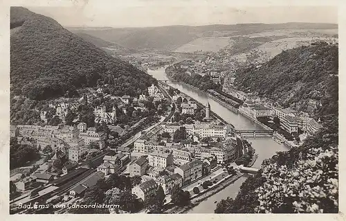 Bad Ems vom Concordiaturm gl1907? D2624