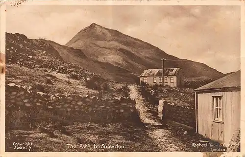 Wales: Bangor - The Path to Snowdon gl1937 146.932