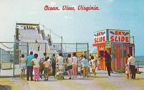 Norfolk Virginia Sky Slide ngl D2846