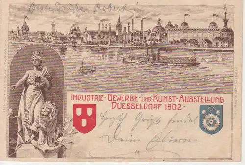 Düsseldorf Industrie- Gewerbe- und Kunstausstellung 1902 gl1902 219.782