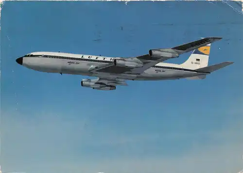 Lufthansa Boeing 707 Intercontinental Jet gl1966 151.812