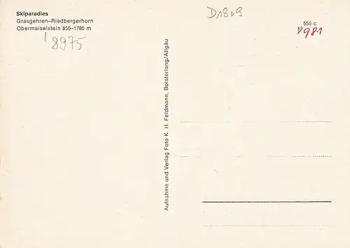 Ski-Paradies Grasgehren-Riedbergerhorn ngl D1809