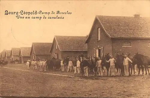Beverloo Bourg-Léopold-Camp Vue au camp de cavalerie feldpgl1915 149.430