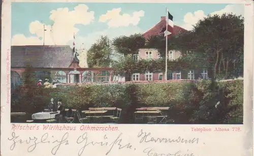 Hamburg-Othmarschen Ritscher's Wirtshaus gl1901 219.714