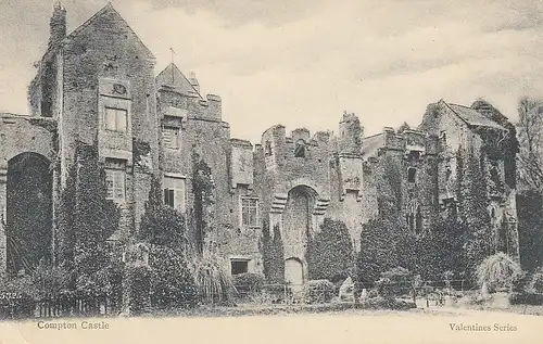 Compton Castle near Torquai ngl D3160