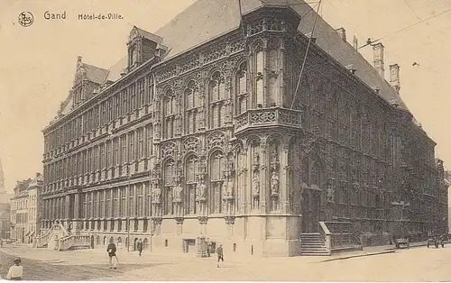Gand, Hôtel-de-Ville feldpgl1916 D1615