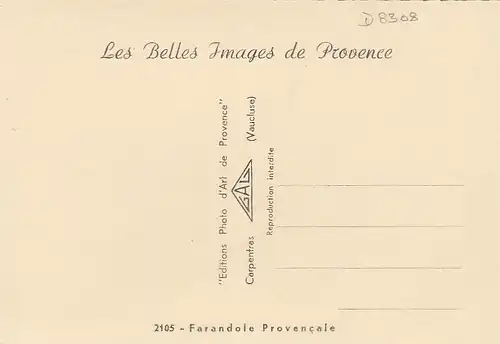Provence Farandole Provencale ngl D8308